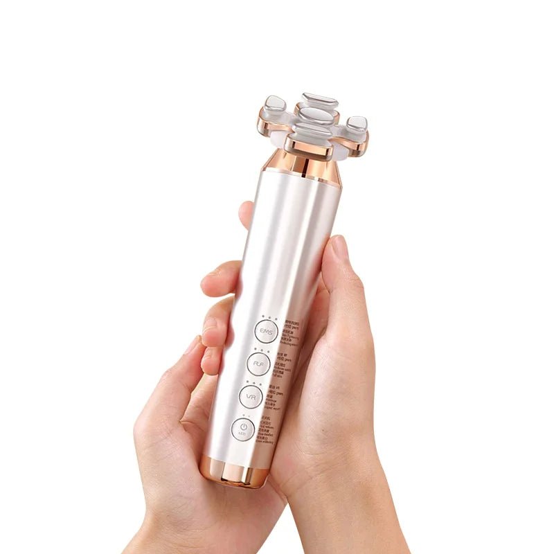 4-in-1 LED Light Therapy Facial Device (RF, EMS & Vibration) - Facial Device - Apex Therapy