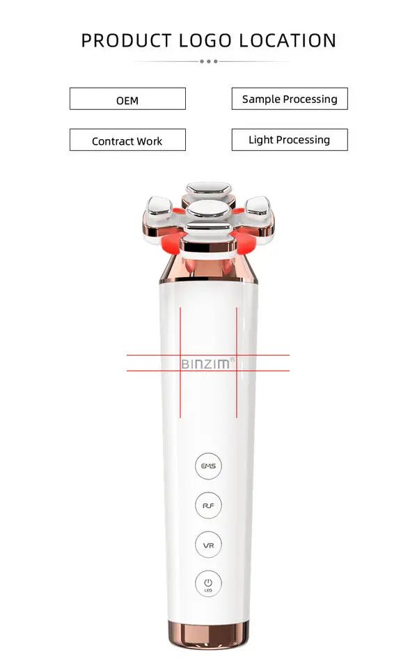 4-in-1 LED Light Therapy Facial Device (RF, EMS & Vibration) - Facial Device - Apex Therapy