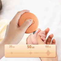 Baby electric nail trimmer kit shown with retail packaging