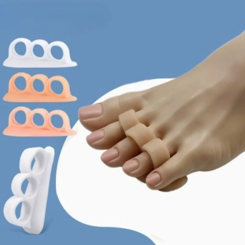 Silicone Gel Toe Sleeve – Cushioned Comfort Support for Curled Toes