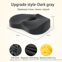 Two-piece car cushion set for seat back and base - Apex Therapy