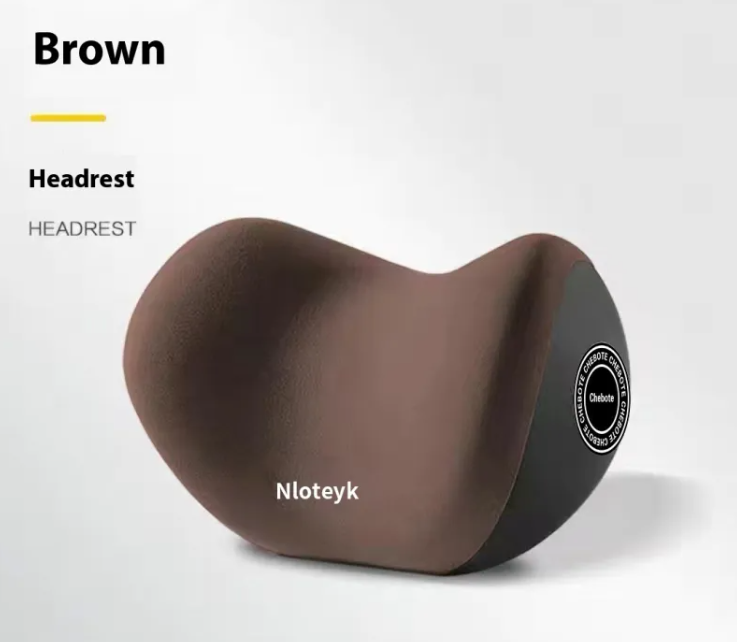 Car headrest and lumbar cushion set in soft suede - Apex Therapy
