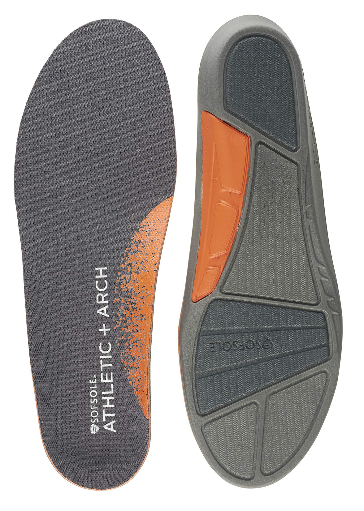 Athletic High-Arch Performance Insoles – Full Length, Moisture-Wicking