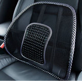 Contoured Car & Chair Back Cushion – Breathable Memory Foam