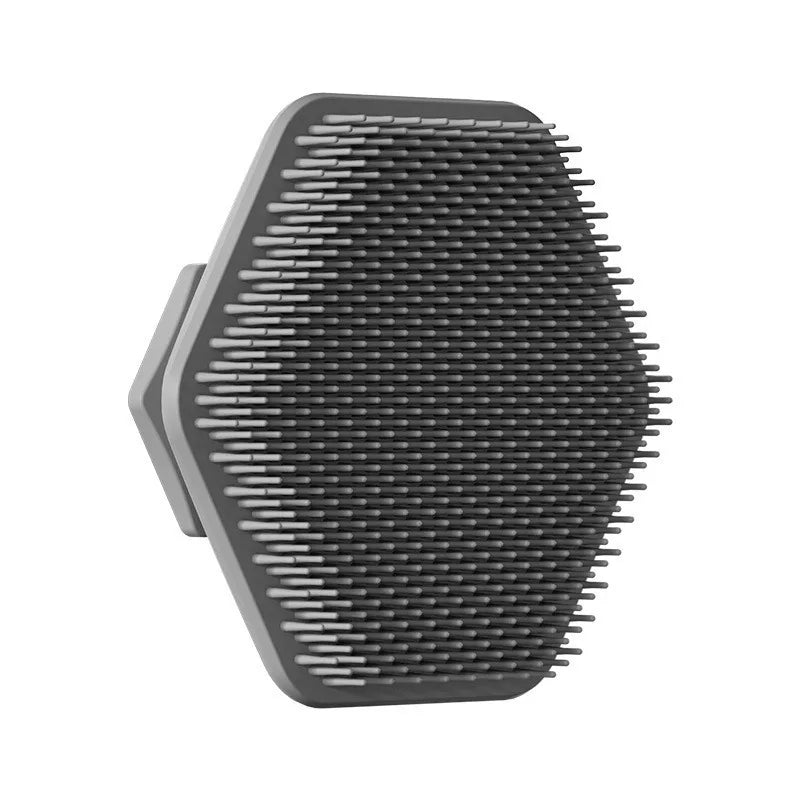Men's Silicone Facial Cleansing Brush – Compact Pre-Shave Prep Tool