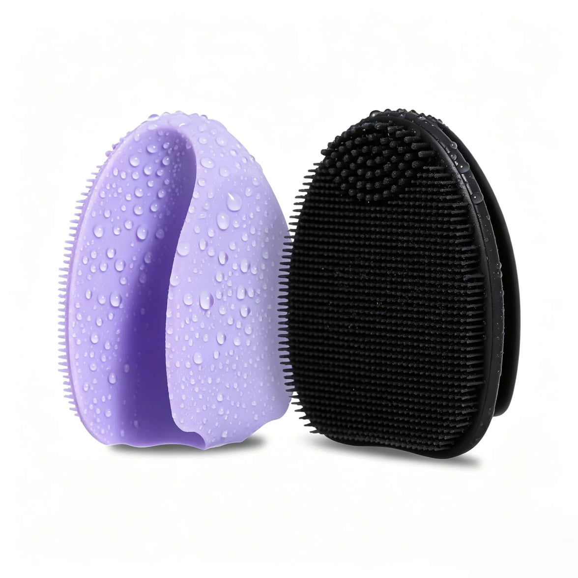 2-Pack Silicone Exfoliating Facial Brushes – Gentle Cleansing Duo