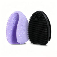 2-Pack Silicone Exfoliating Facial Brushes – Gentle Cleansing Duo