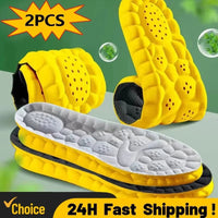 4D Cloud Cushion Sports Insoles (Shock-Absorbing) - Shoe Insoles - Apex Therapy