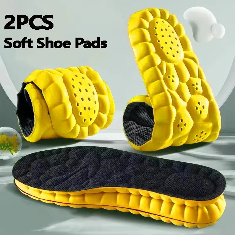 4D Cloud Cushion Sports Insoles (Shock-Absorbing) - Shoe Insoles - Apex Therapy