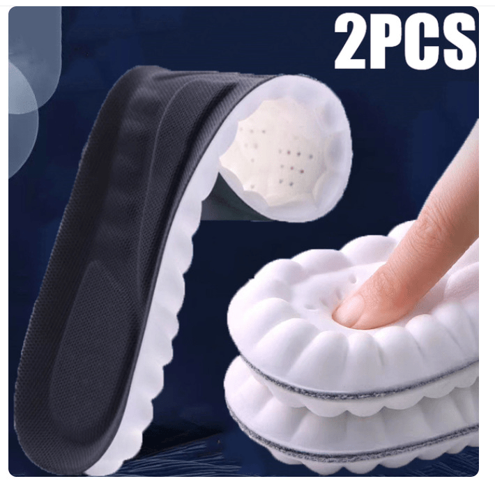 4D Cloud Sports Insoles – Cushioned & Supportive, 4 Colors - Insoles - Apex Therapy