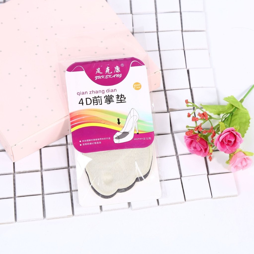 4D Forefoot Cushion Pads – Thick Sponge Half-Insoles for Heels - Shoe Inserts - Apex Therapy