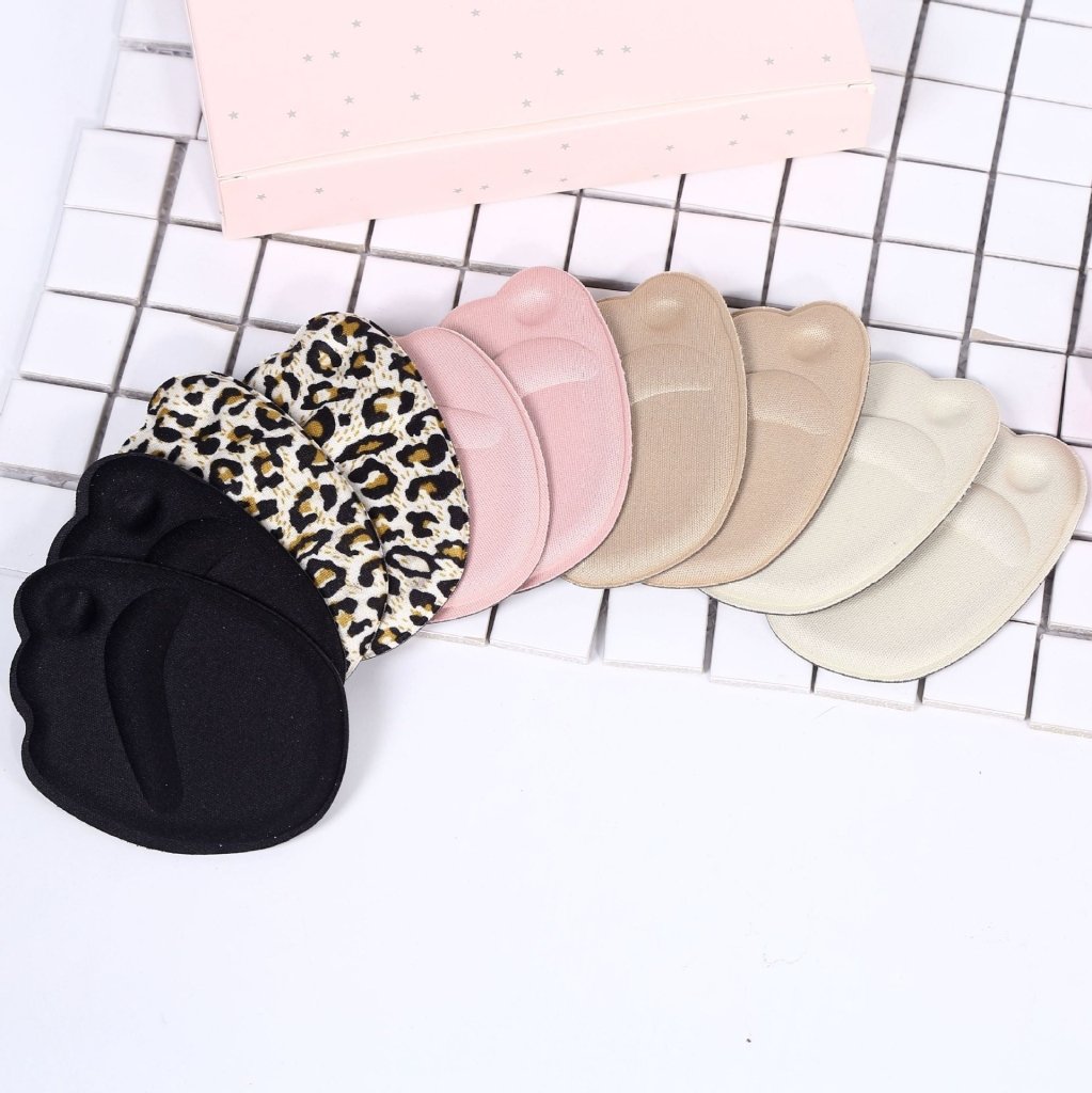 4D Forefoot Cushion Pads – Thick Sponge Half-Insoles for Heels - Shoe Inserts - Apex Therapy