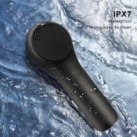5-Mode Rechargeable Silicone Face Scrubber – Waterproof Facial Cleansing Brush - Apex Therapy