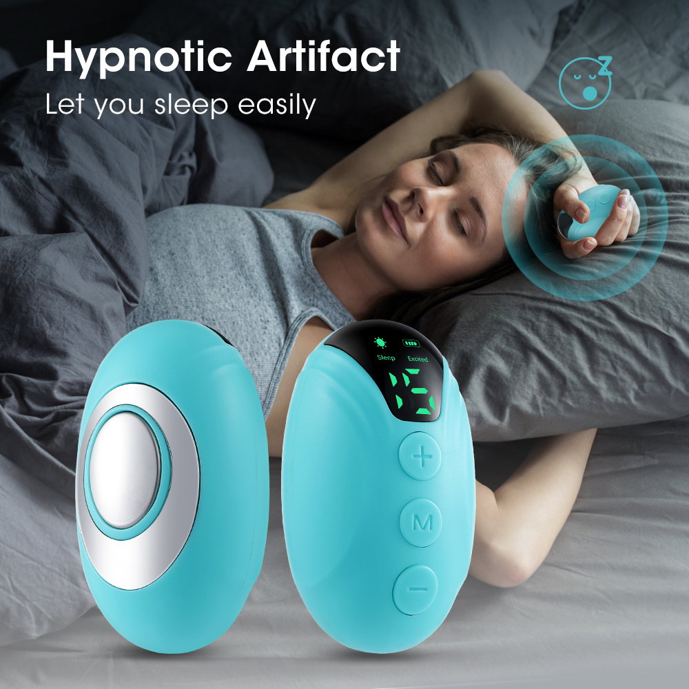 Handheld Microcurrent Sleep Aid Device — Calming Wind-Down for Better Rest