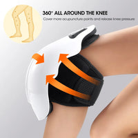 Cordless Heated Knee Massager — Heat & Vibration for Knee Pain & Stiffness Relief