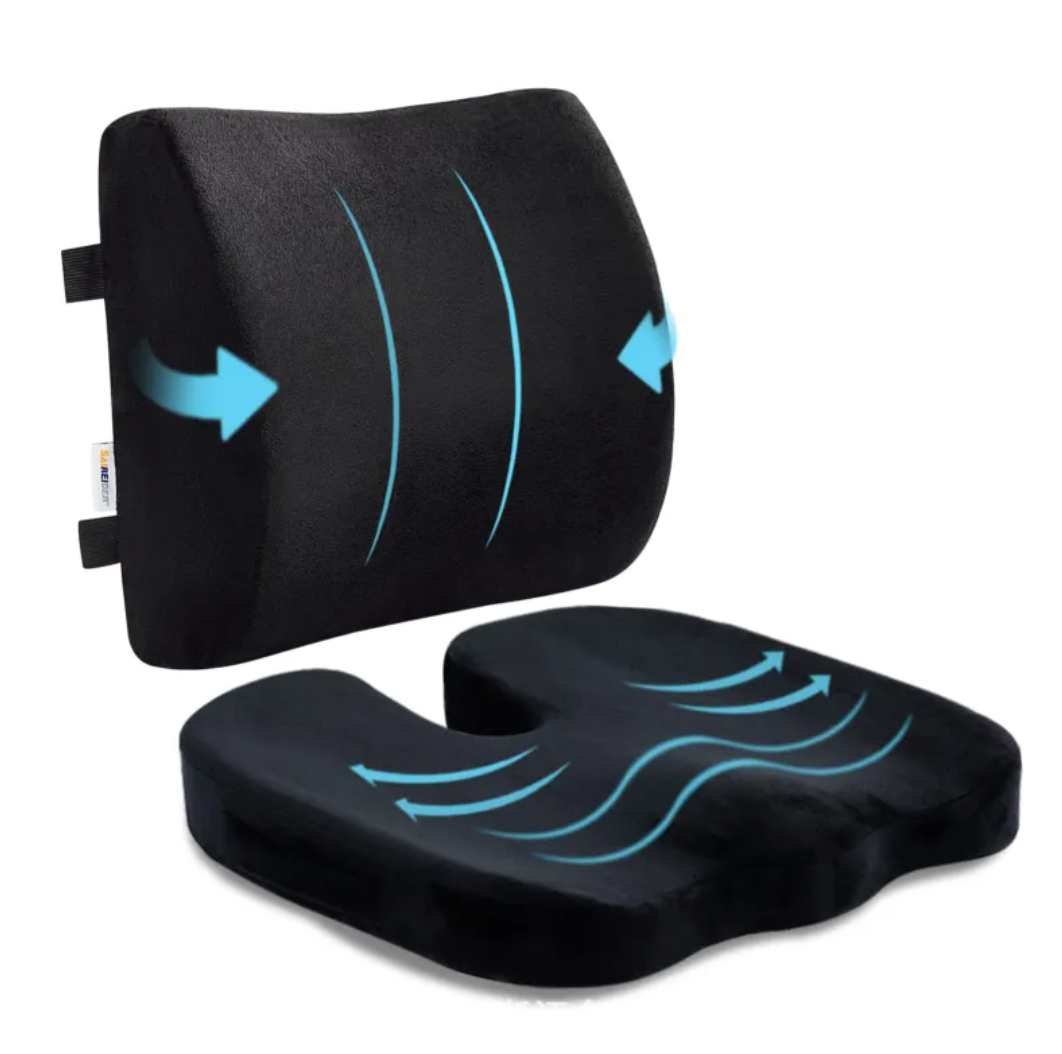Breathable mesh office chair cushion - Apex Therapy