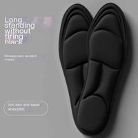 5D Massage-Texture Memory Foam Insoles – Soft Cushion, 3 Colors - Insoles - Apex Therapy
