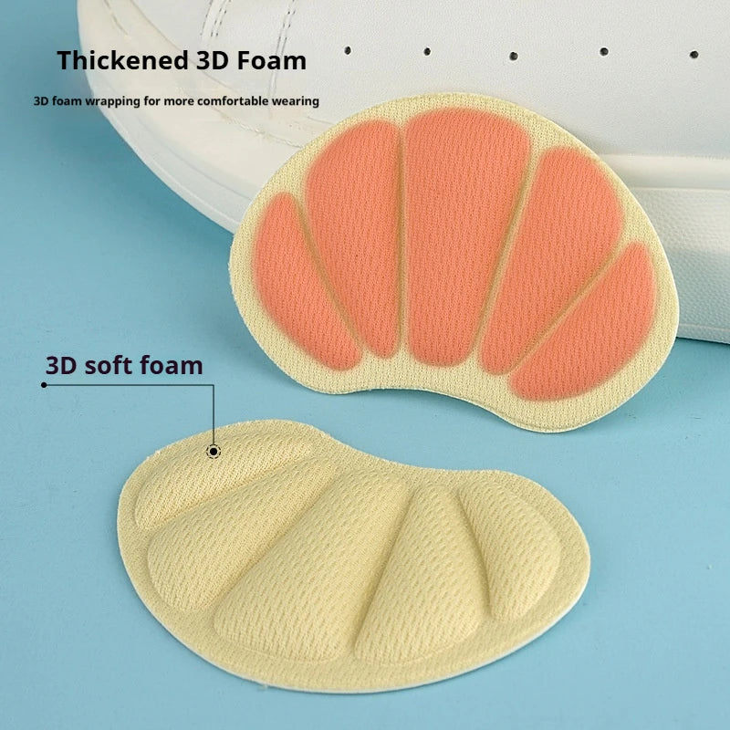 Self-adhesive insoles for athletic shoes Adjustable-size insoles Heel protectors Foot care pads 2Pcs/6Pcs/10Pcs