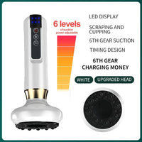 6 Gear Electric Cupping Massager Vacuum Suction Cup GuaSha Anti Cellulite Beauty Health Scraping Heat Body Slimming Massage - Apex Therapy