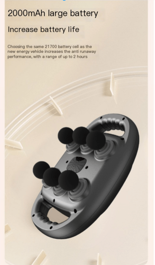 6 - head Massage Gun Full Body Deep - Apex Therapy
