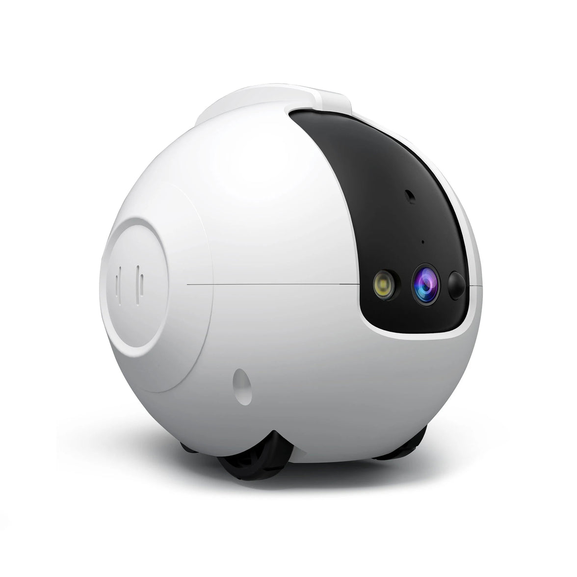 Indoor WiFi camera placed on a table at home