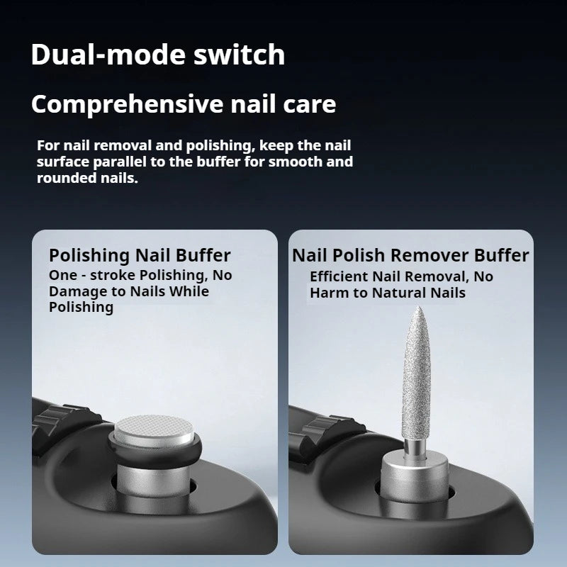 LED light illuminated on the magnifying nail trimmer