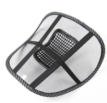 Contoured Car & Chair Back Cushion – Breathable Memory Foam - Apex Therapy