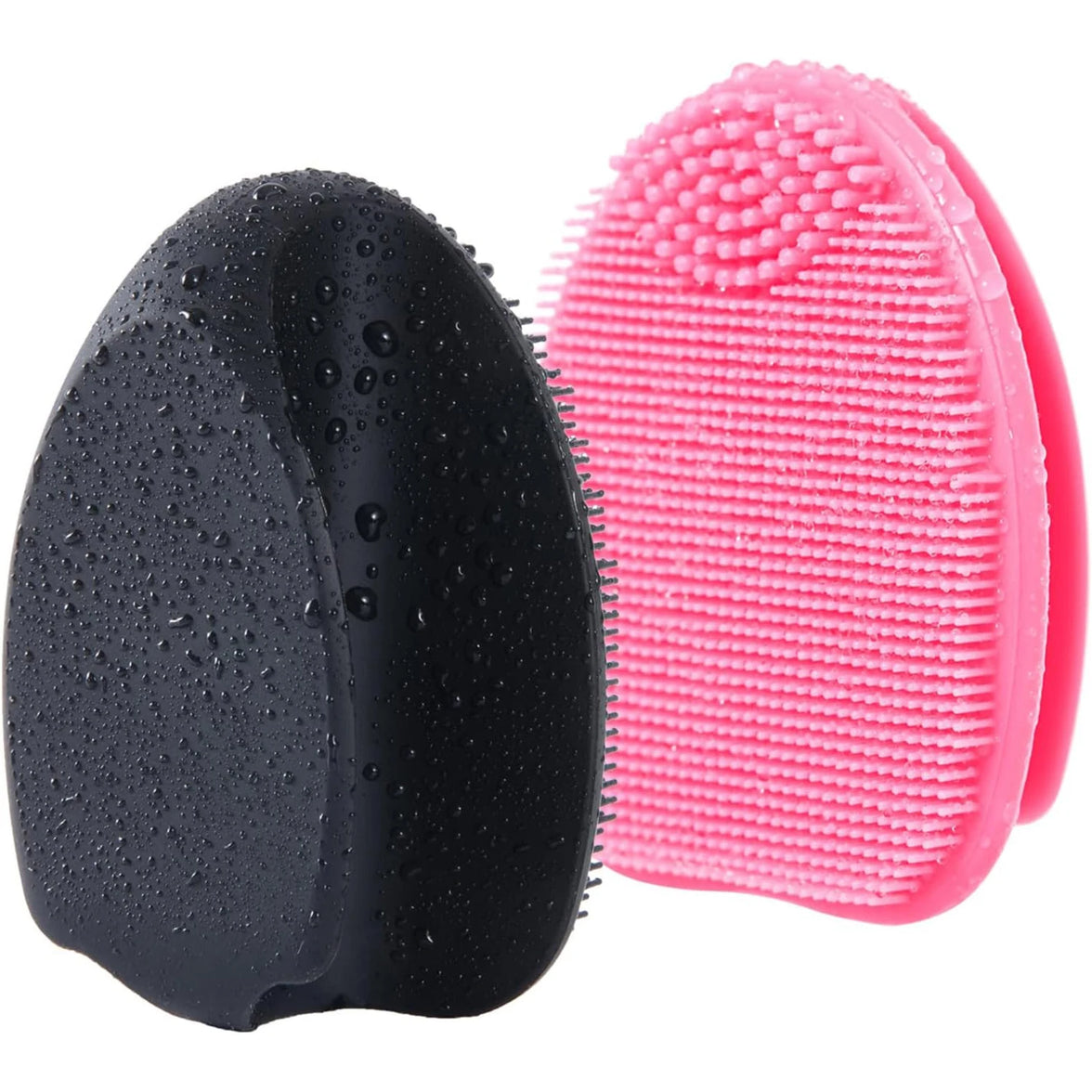 2-Pack Silicone Exfoliating Facial Brushes – Gentle Cleansing Duo