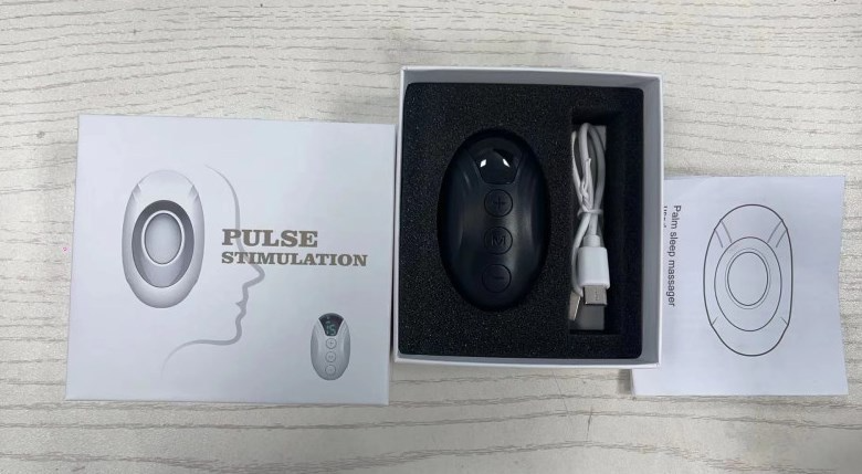 Handheld Microcurrent Sleep Aid Device — Calming Wind-Down for Better Rest