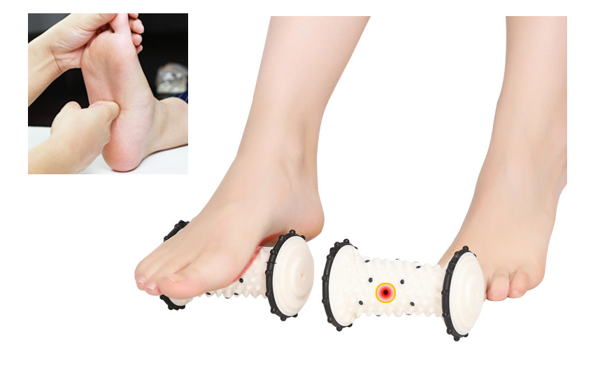 Ergonomic Foot Massage Roller – Hot or Cold Use, Portable