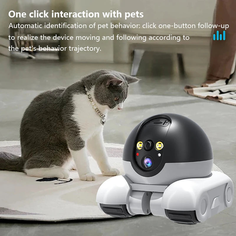 Mobile app interface for the WiFi pet and baby camera
