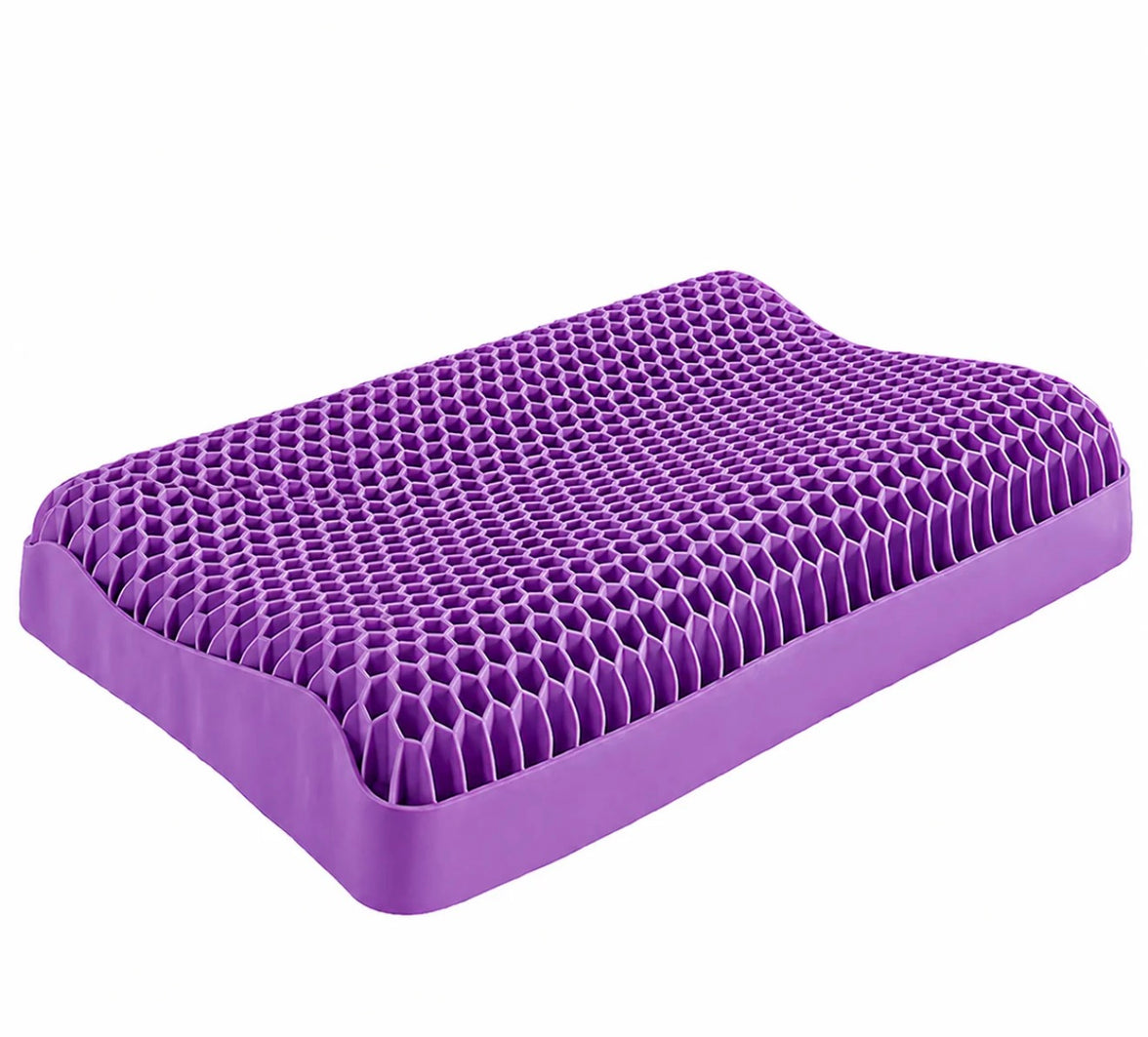 Gel Cooling Pillow Set – Air-Layer Neck Pillow with Pillowcase