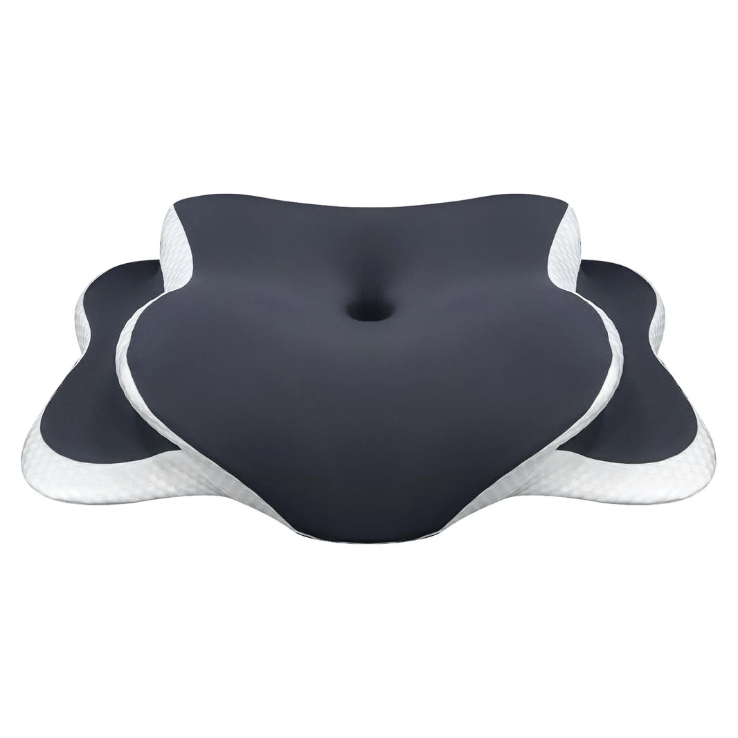 Memory Foam Pillow Cervical Pillow Neck Pain Relief Contour Ergonomic Orthopedic Neck Support for Side Back Stomach Sleeper Gift