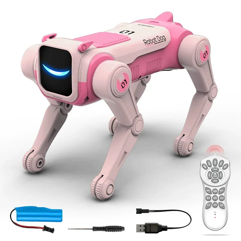 AI Robot Dog – Voice Command, Singing & Dancing Companion