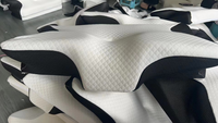 Dimension diagram of the 610 by 390 mm butterfly pillow