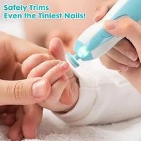 Multifunctional baby nail trimmer with finger and toe attachments
