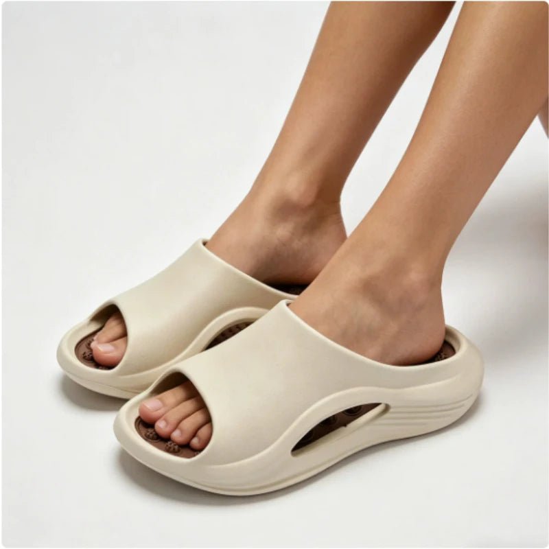 Acupressure Foot Massage Slippers (Reflexology, Unisex) - Massage Slippers - Apex Therapy