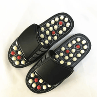 Acupressure Massage Slippers – Raised-Node Footbed, Slip-On - Slippers - Apex Therapy