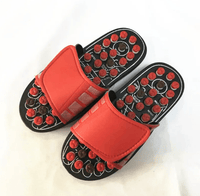 Acupressure Massage Slippers – Raised-Node Footbed, Slip-On - Slippers - Apex Therapy