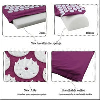 Acupressure Mat & Pillow Set – Back, Neck & Muscle Tension Relief - Acupressure Mat - Apex Therapy