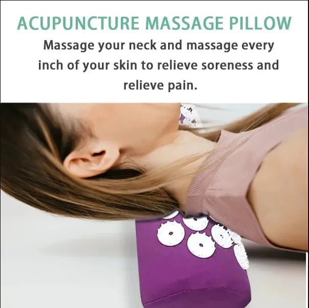 Acupressure Mat & Pillow Set – Back, Neck & Muscle Tension Relief - Acupressure Mat - Apex Therapy