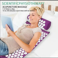 Acupressure Mat & Pillow Set – Back, Neck & Muscle Tension Relief - Acupressure Mat - Apex Therapy