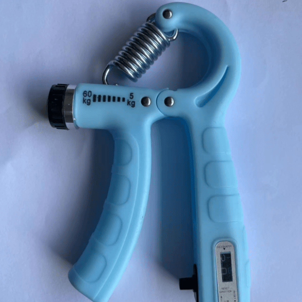 Adjustable Grip Strength Trainer – Hand & Finger Exerciser with Counter - Hand Gripper - Apex Therapy