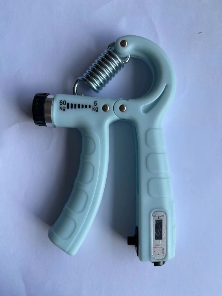 Adjustable Grip Strength Trainer – Hand & Finger Exerciser with Counter - Hand Gripper - Apex Therapy