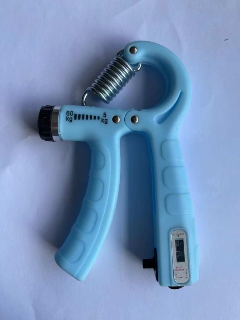 Adjustable Grip Strength Trainer – Hand & Finger Exerciser with Counter - Hand Gripper - Apex Therapy