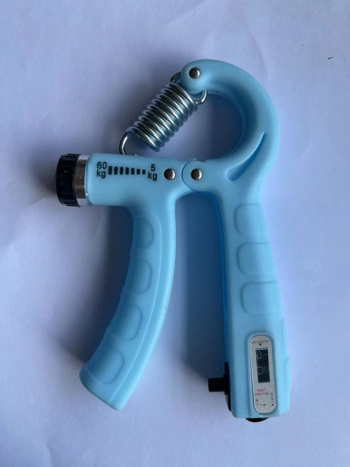Adjustable Grip Strength Trainer – Hand & Finger Exerciser with Counter - Hand Gripper - Apex Therapy