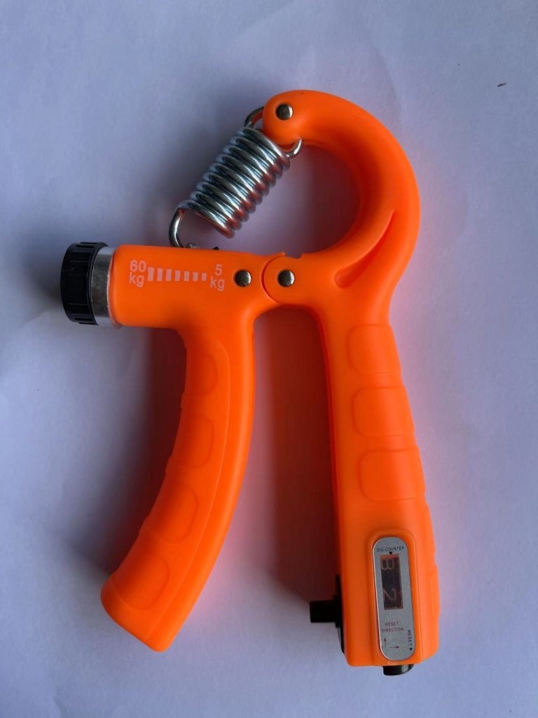 Adjustable Grip Strength Trainer – Hand & Finger Exerciser with Counter - Hand Gripper - Apex Therapy