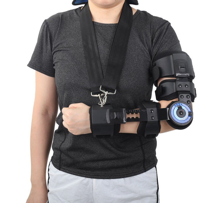 Adjustable Hinged Elbow Brace – Left or Right Arm - Elbow Brace - Apex Therapy