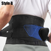 Adjustable Lumbar Support Belt – Breathable Waist Brace, S–XXL - Back Brace - Apex Therapy