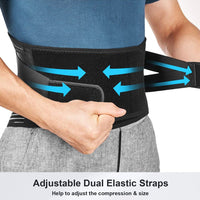 Adjustable Lumbar Support Belt – Breathable Waist Brace, S–XXL - Back Brace - Apex Therapy